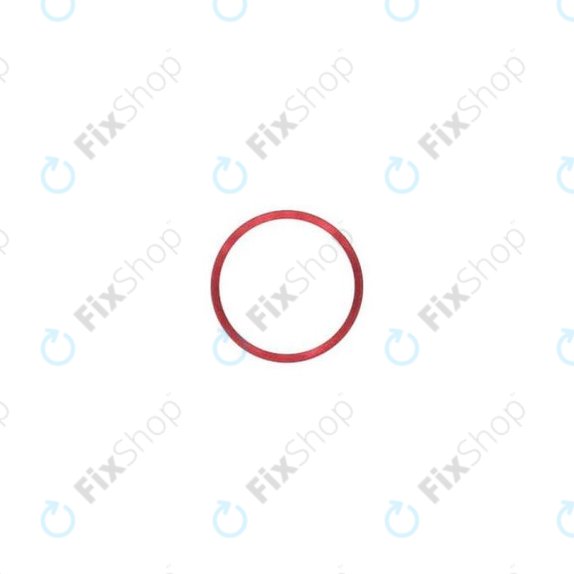 Apple iPhone XR - Rear Camera Lens Frame (Red)