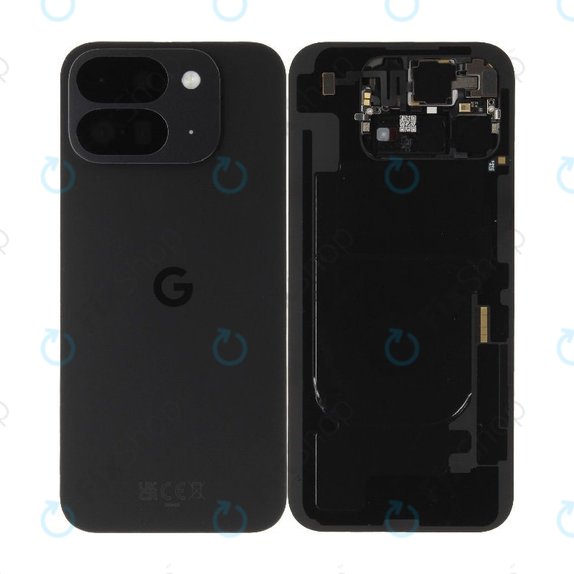 Battery Cover for Google Pixel 9 Pro Fold, Obsidian, G949-00905-00, Genuine Service Pack