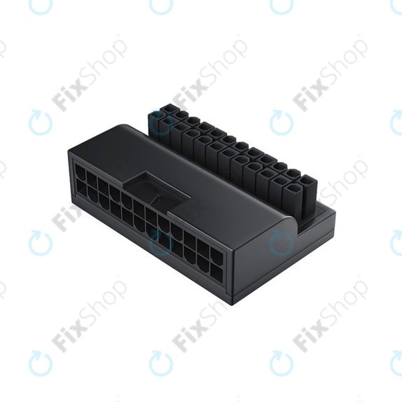 ATX 24-pin 90° power adapter for motherboard