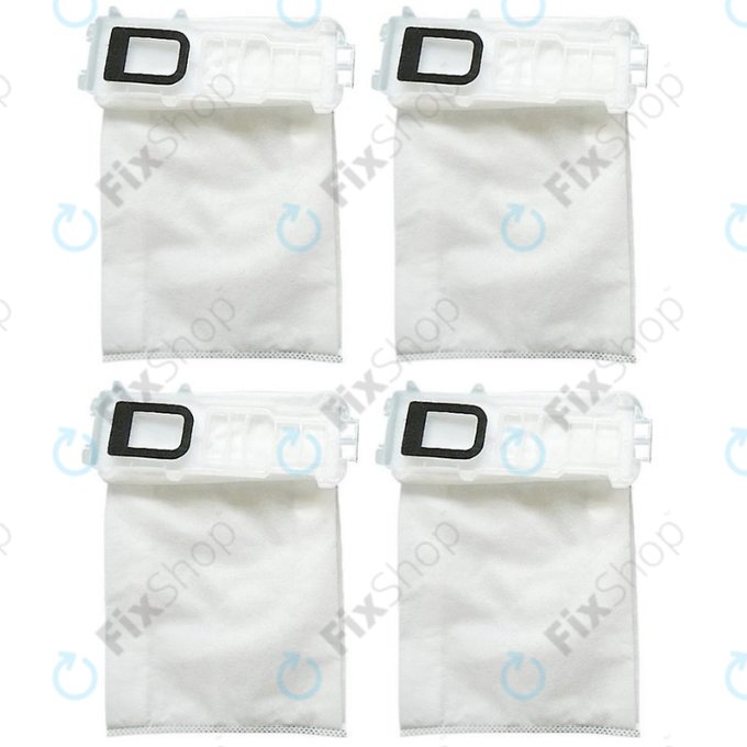 Dust Bag, 4pcs for Vorwerk Kobold VK135, VK136