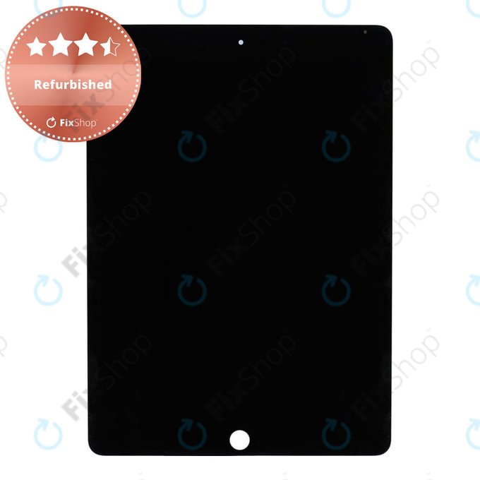 LCD Display for iPad Air 2, Black, Touch Screen without Frame, Refurbished