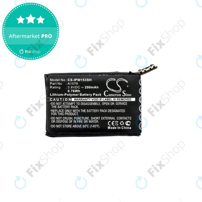 Apple Watch 1 38mm - Battery A1578 200mAh HQ