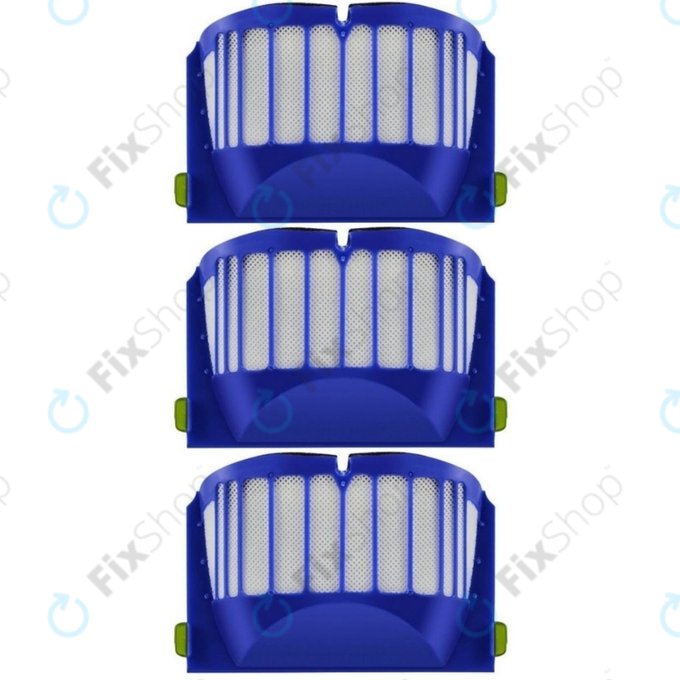 HEPA Filter, 3pcs for iRobot Roomba 500, 600-series