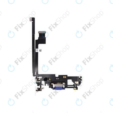 Apple iPhone 12 Pro Max - Charging Connector + Flex Cable (Blue)