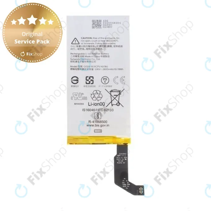 Google Pixel 4 - Battery G020I-B 2800mAh - G823-00148-01 Genuine Service Pack