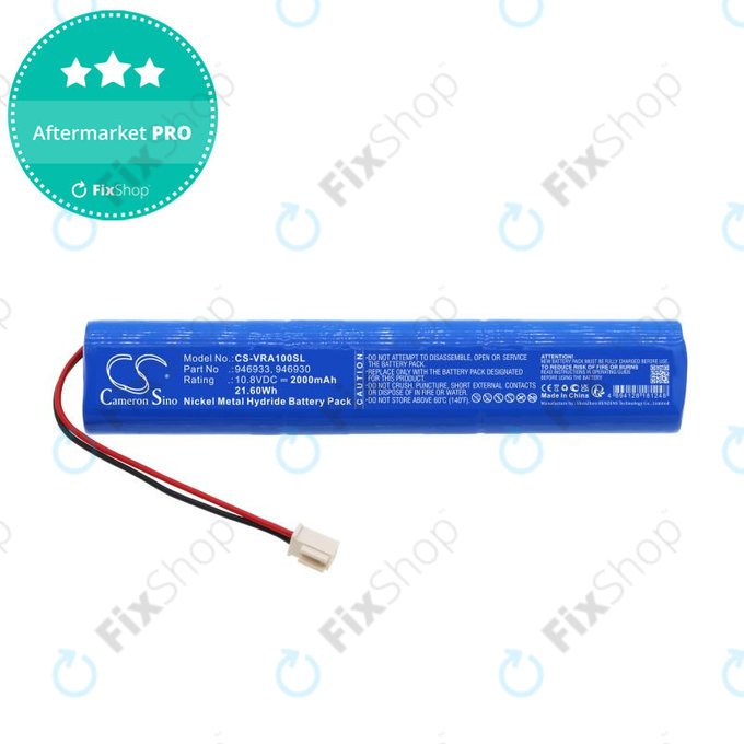 Battery for Velux Rollladen Antrieb, Solar Rollladen, 2000mAh, Ni-MH, 10.8V, 946933, HQ