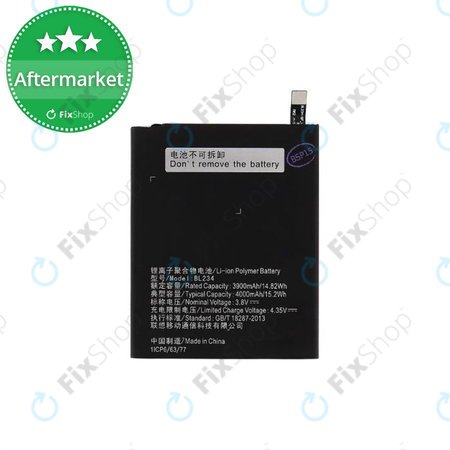 Lenovo VIBE P1ma40 mini, A5000, P70 - Battery BL234 4000mAh