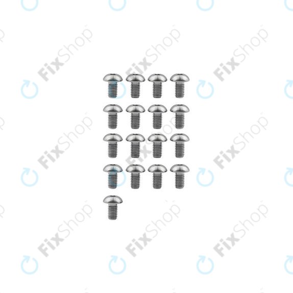 Xiaomi Mi Electric Scooter 1S, 2 M365, Essential, Pro, Pro 2 - Bottom Battery Cover Screws - M3 Thread (17pcs)