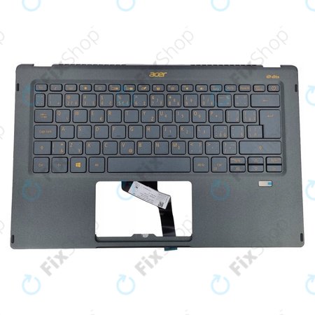 Acer Swift 5 SF514-55T - Cover C (Armrest) + Keyboard CZ/SK - 77033669 Genuine Service Pack