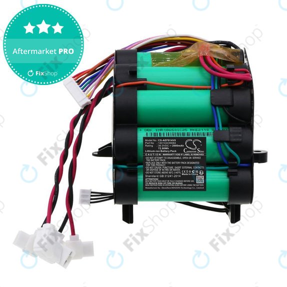 Battery for AEG FX9, Pure F9, Electrolux FlexLift PF9, 2000mAh, Li-Ion, 36V, 140144439084, HQ