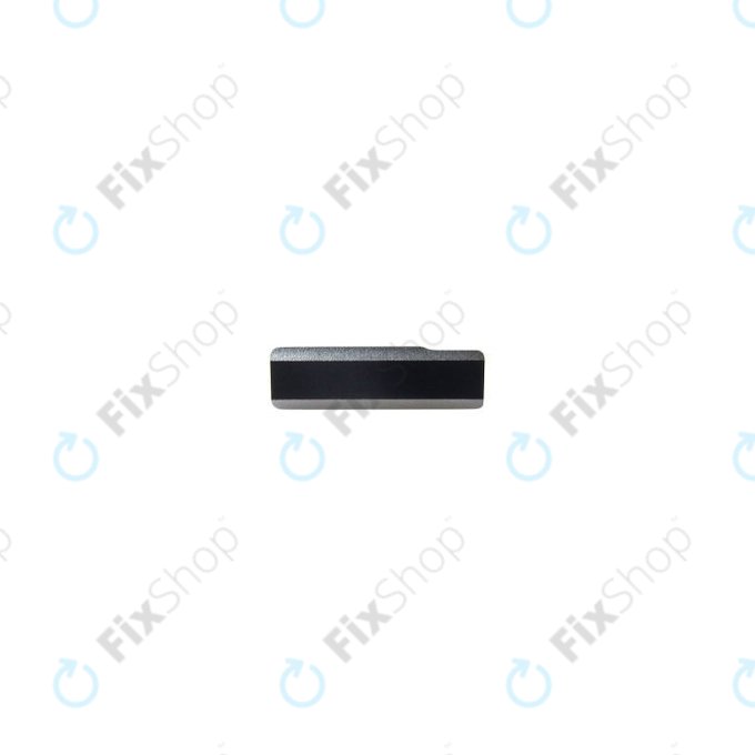 Sony Xperia Z1 L39H - Charging Connector Cover (Black) - 1272-0117 Genuine Service Pack