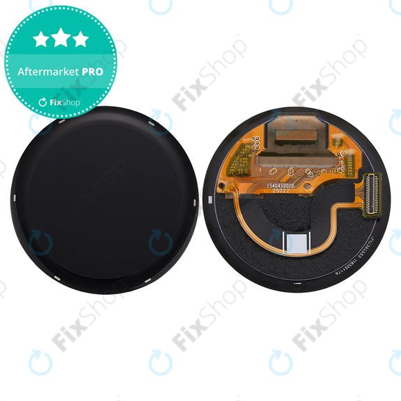 OLED display + Touch screen without frame (Black) for Garmin Active 5