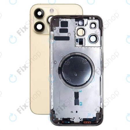 Apple iPhone 14 Pro Max - Rear Housing (Gold)
