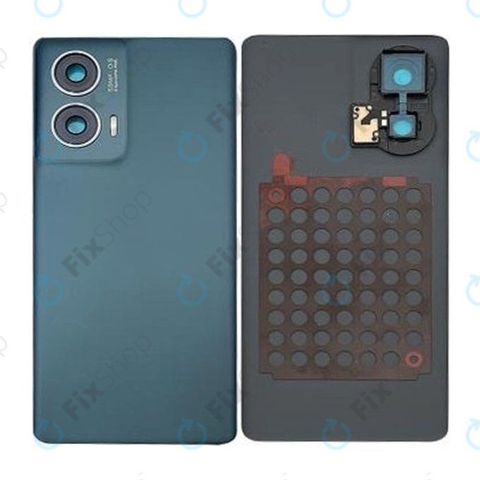 Motorola Edge 50 Fusion - Battery Cover Assembly (Forest Blue)