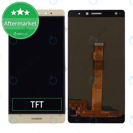 Huawei Mate S - LCD Display + Touch Screen (Gold) TFT