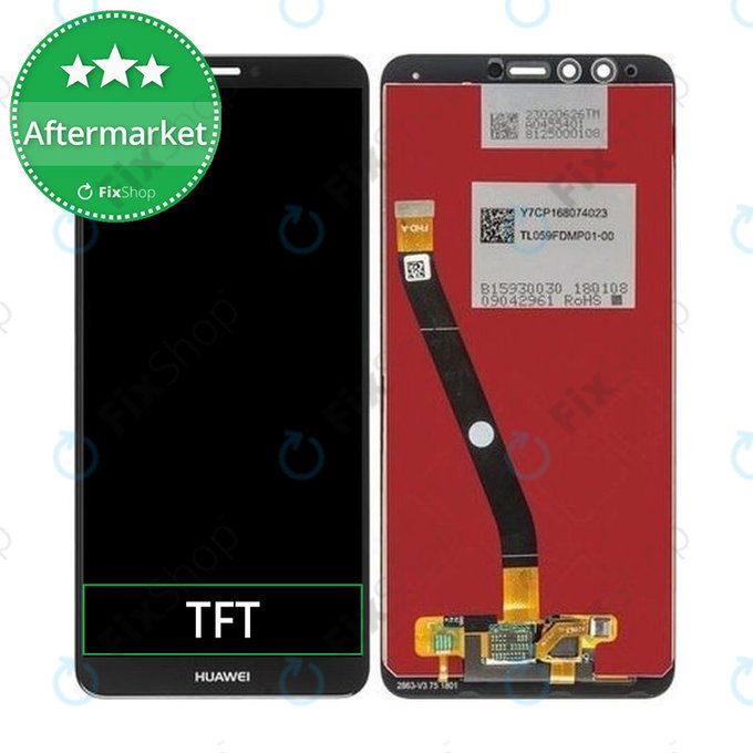 Huawei Y9 (2018) - LCD Display + Touch Screen (Black) TFT