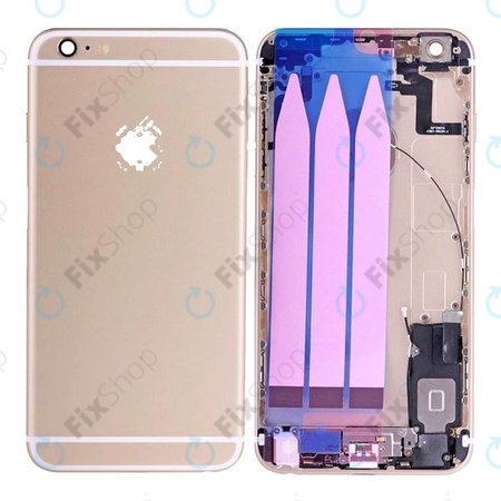 Apple iPhone 6S Plus - Rear Housing with Small Parts (Gold)