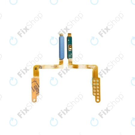 Samsung Galaxy A7 A750F (2018) - Fingerprint Sensor + Flex Cable (Blue) - GH96-12118A Genuine Service Pack