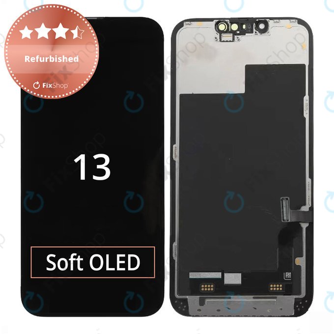 Display for iPhone 13, Touch Screen with Frame, Refurbished
