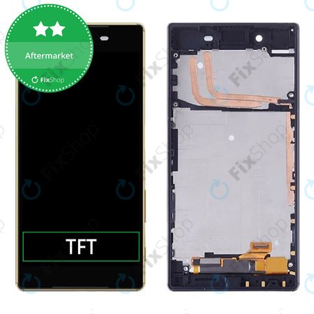 Sony Xperia Z5 E6653 - LCD Display + Touch Screen + Frame (Black) TFT