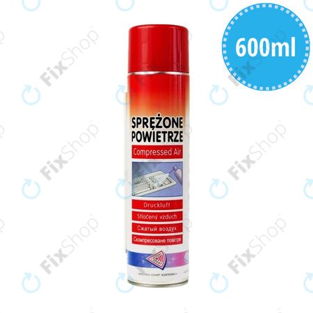 Micro Chip Electronic - Compressed Air Duster (Flammable) - 600ml