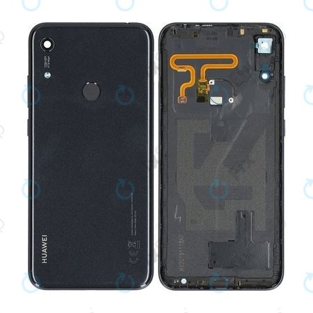 Huawei Y6s - Battery Cover + Fingerprint Sensor (Starry Black) - 02353JKC Genuine Service Pack