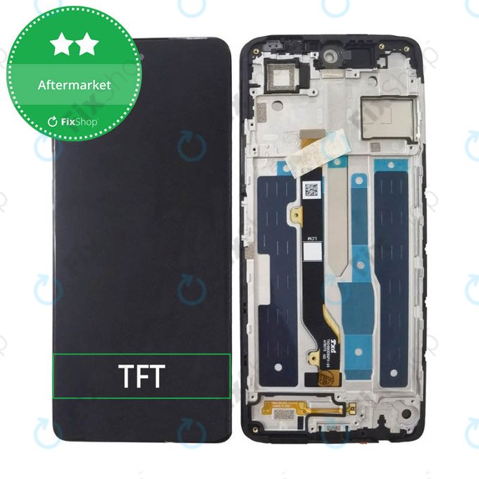 Infinix Note 30 - LCD Display + Touch Screen + Frame (Obsidian Black) TFT