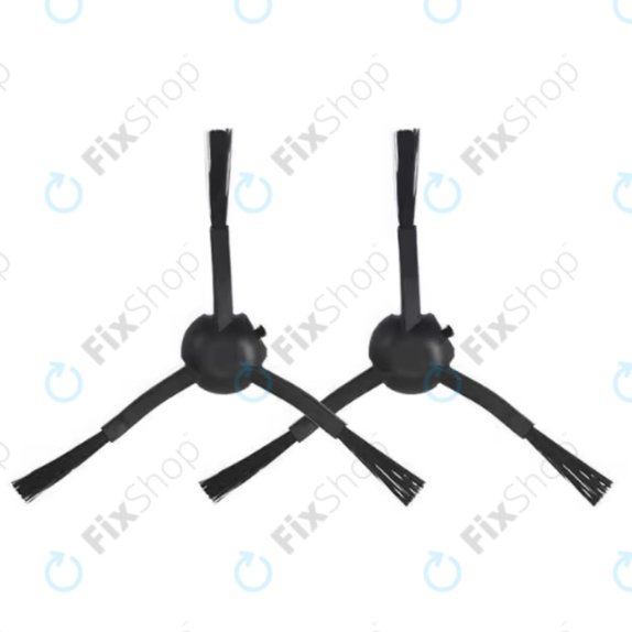 Side brush, 2pcs, Black for Xiaomi Mi Robot Vacuum S20+, S10+, X20+, X10+