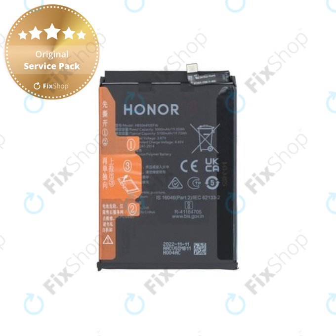 Honor Magic5 Lite RMO-NX3 - Battery HB506492EFW 5100mAh - 0235AEMV Genuine Service Pack