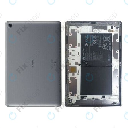 Huawei MediaPad M5 Lite 10.1 - Battery Cover + Battery (Space Gray) - 02352DUL Genuine Service Pack