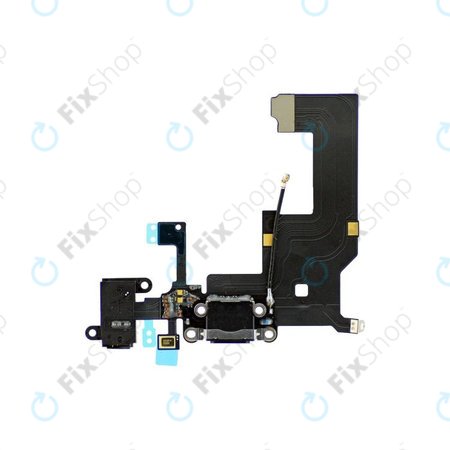 Apple iPhone 5 - Charging Connector + Microphone + Jack Connector PCB Board (Black)