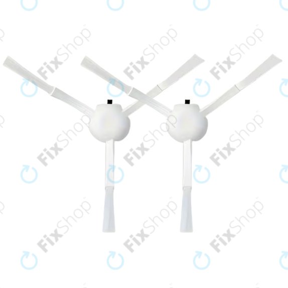 Side Brush, 2pcs, White for Xiaomi Robot Vacuum X10