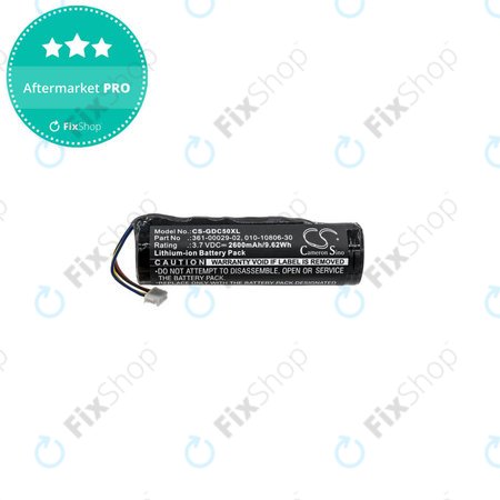 Garmin Alpha 100, DC50, GAA002, GAA003, GAA004, T5, TT10, TT15 - Battery 010-10806-30, 010-11828-03, 361-00029-02 2600mAh HQ