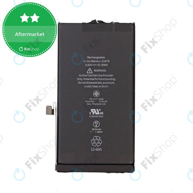 Battery for iPhone 12, 12 Pro, 2815mAh