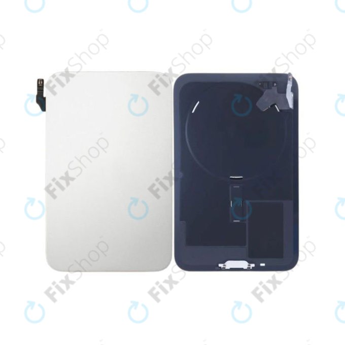 Rear Housing Glass with MagSafe for iPhone 17 Pro Max, Silver, Refurbished
