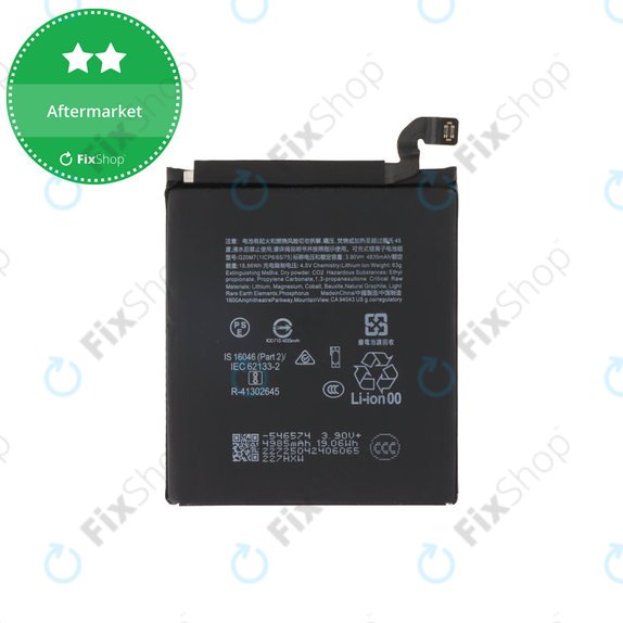 Battery for Google Pixel 10, G20M7, 4970mAh
