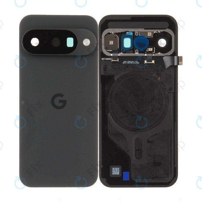 Battery Cover for Google Pixel 10, Obsidian, G949-01461-00, Genuine Service Pack
