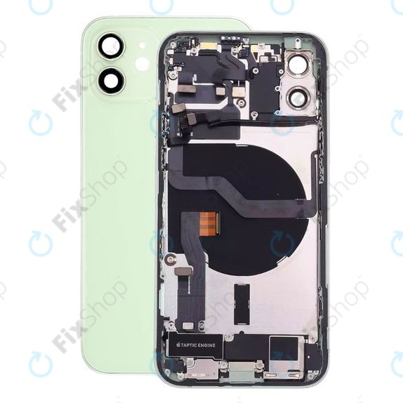 Apple iPhone 12 - Rear Housing with Small Parts (Green)