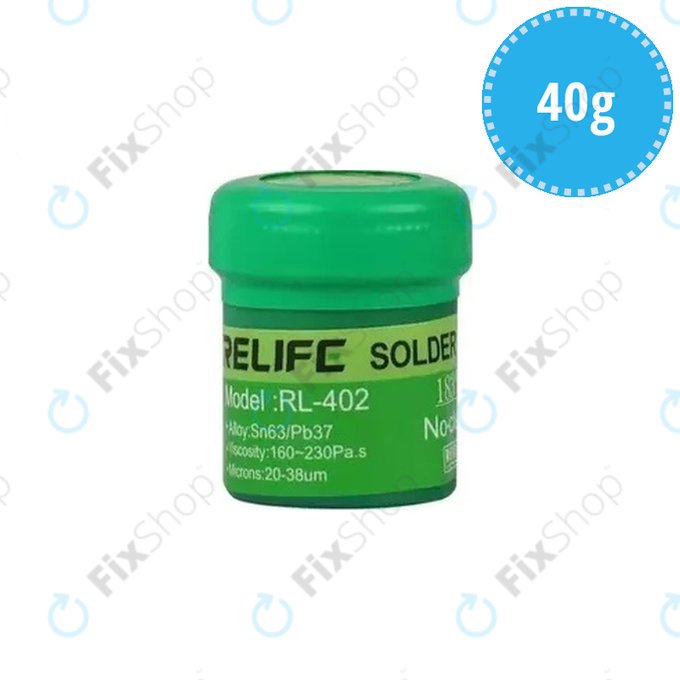 Relife RL-402 - Solder Paste 183°C (40g)