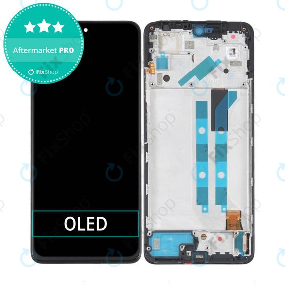Xiaomi Redmi Note 11 Pro 4G, 5G, Poco X4 Pro 5G - LCD Display + Touch Screen + Frame (Graphite Grey) OLED