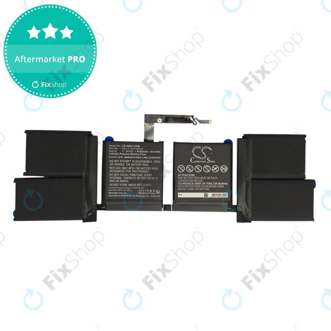 Apple MacBook Pro 16" A2141 (2019) - Battery A2113 8700mAh HQ