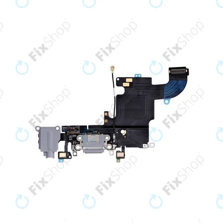 Apple iPhone 6S - Charging Connector + Flex Cable (Black)