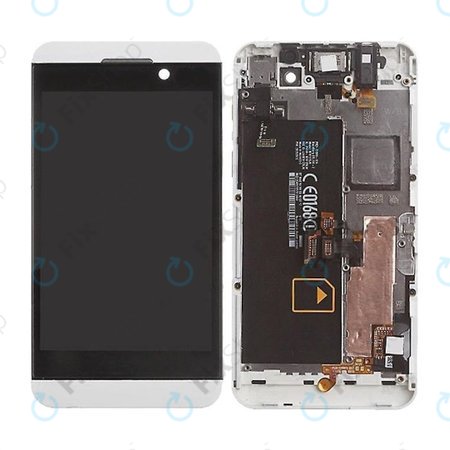 Blackberry Z10 - LCD Display + Touch Screen + Frame 4G (White) TFT