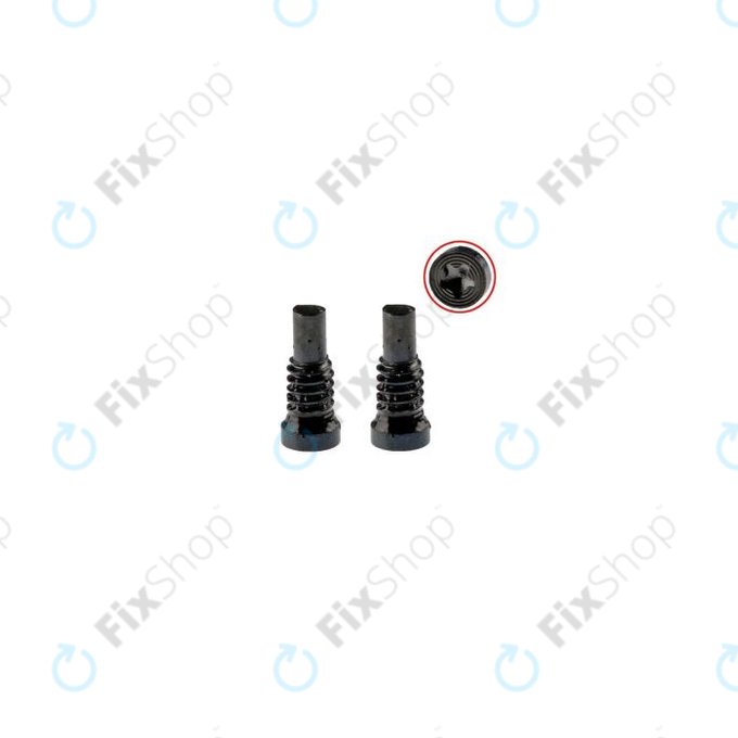 Apple iPhone 5 - Bottom Screws (Black)