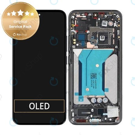 Xiaomi 14 23127PN0CC - LCD Display + Touch Screen + Frame (Black) - 56000400N300 Genuine Service Pack
