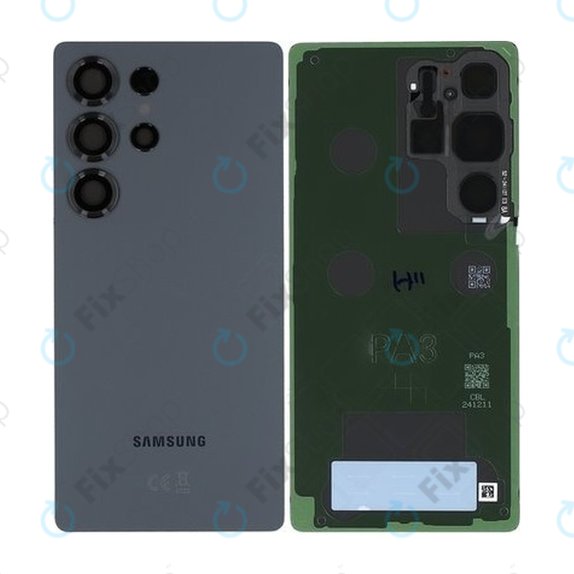 Samsung Galaxy S25 Ultra - Battery Cover (Titanium Black) - GH82-36353D Genuine Service Pack