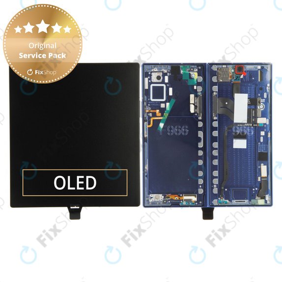 Samsung Galaxy Z Fold 7 F966B - LCD Display + Touch Screen + Frame (Blue Shadow) - GH82-37548B Genuine Service Pack