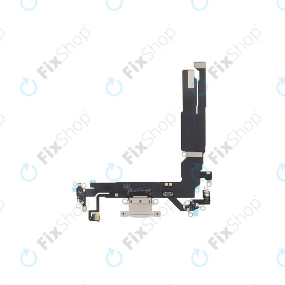 Apple iPhone 16 - Charging Connector + Flex Cable (White)