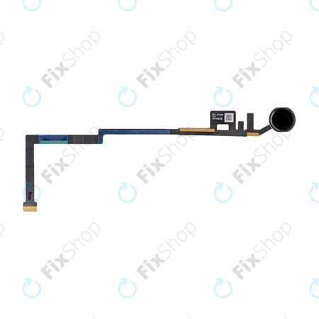 Apple iPad (5th Gen 2017), (6th Gen 2018) - Home Button + Flex Cable (Space Gray)