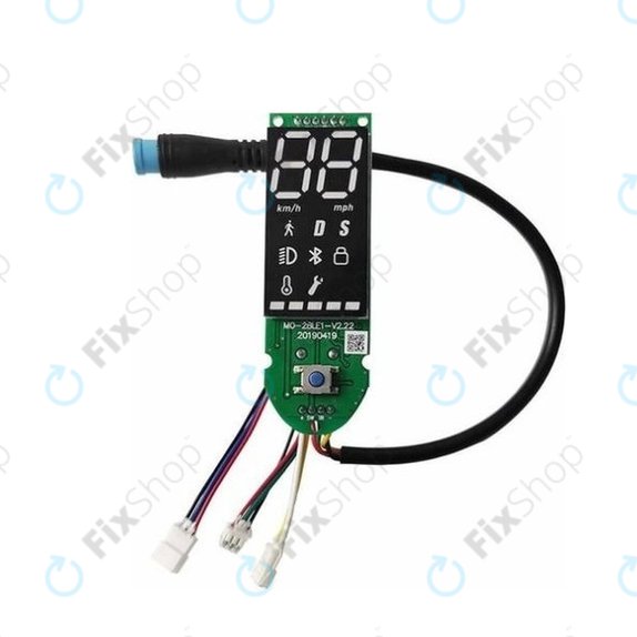 Xiaomi Mi Electric Scooter 1S, Essential, Pro 2, Mi 3 - Dashboard with LCD - C002550016100, C002790006400 Genuine Service Pack